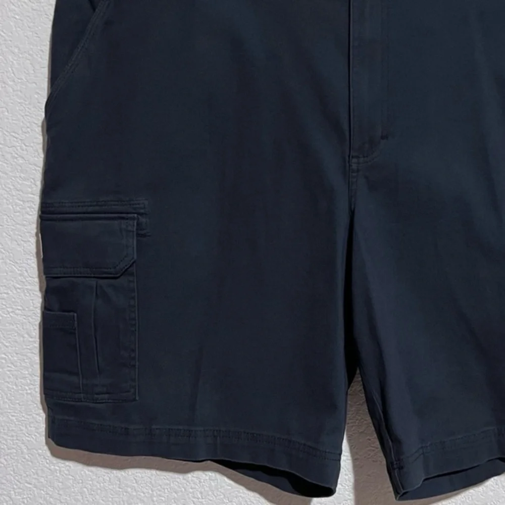 Red Head Navy Brush Cotton Comfort Stretch Cargo Shorts New 46